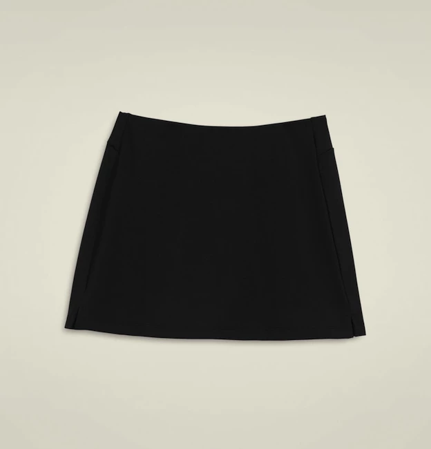 Damesrok Wilson  W Team Flat Front Skirt Black