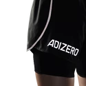 Damesshort adidas  Adizero Two-In-One Black