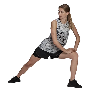 Damesshort adidas  Adizero Two-In-One Black XS