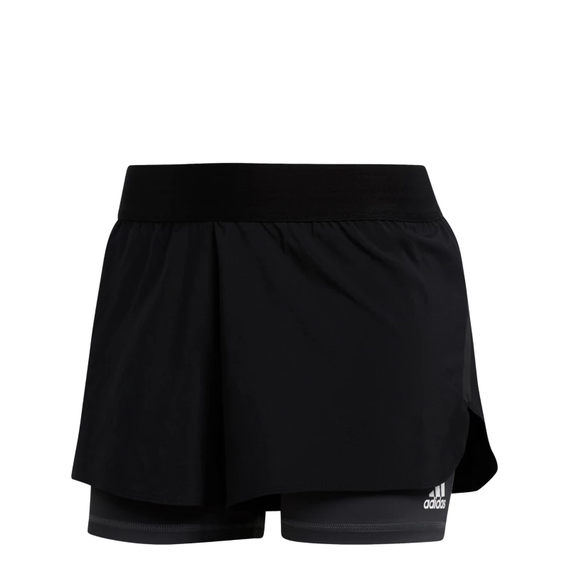 Damesshort adidas  ASK 2in1 Black XS