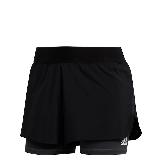 Damesshort adidas  ASK 2in1 Black XS