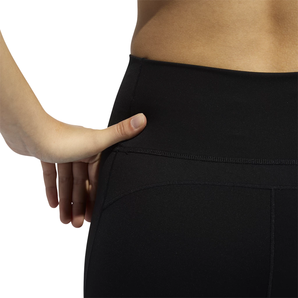 Damesshort adidas  Believe This 2.0 Short Tights Black