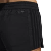 Damesshort adidas  Pacer 3-Stripes Woven Heather Shorts Black