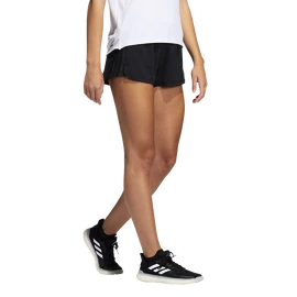 Damesshort adidas Pacer 3-Stripes Woven Heather Shorts Black