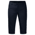 Damesshort Jack Wolfskin  Kalahari 3/4 Pants Midnight Blue
