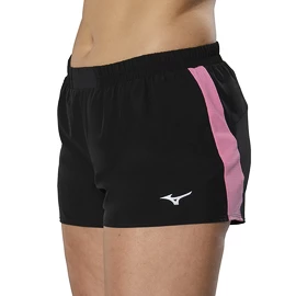 Damesshort Mizuno Aero 2.5 Short Black/Wild Orchid