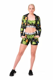 Damesshort Nebbia High-energy double layer shorts 563 jungle green