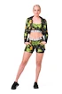 Damesshort Nebbia  High-energy double layer shorts 563 jungle green S