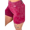 Damesshort Nebbia NEBBIA x OLYMPIA Washed High Waisted Leggings Shorts HERITAGE 780 red