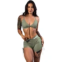 Damesshort Nebbia STRONG BEAUTY Lace-Up Sculpting Shorts OWN YOUR POWER 429 light green