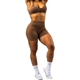 Damesshort Nebbia TOTALLY SEAMLESS High Waisted Push-Up Shorts 304 brown