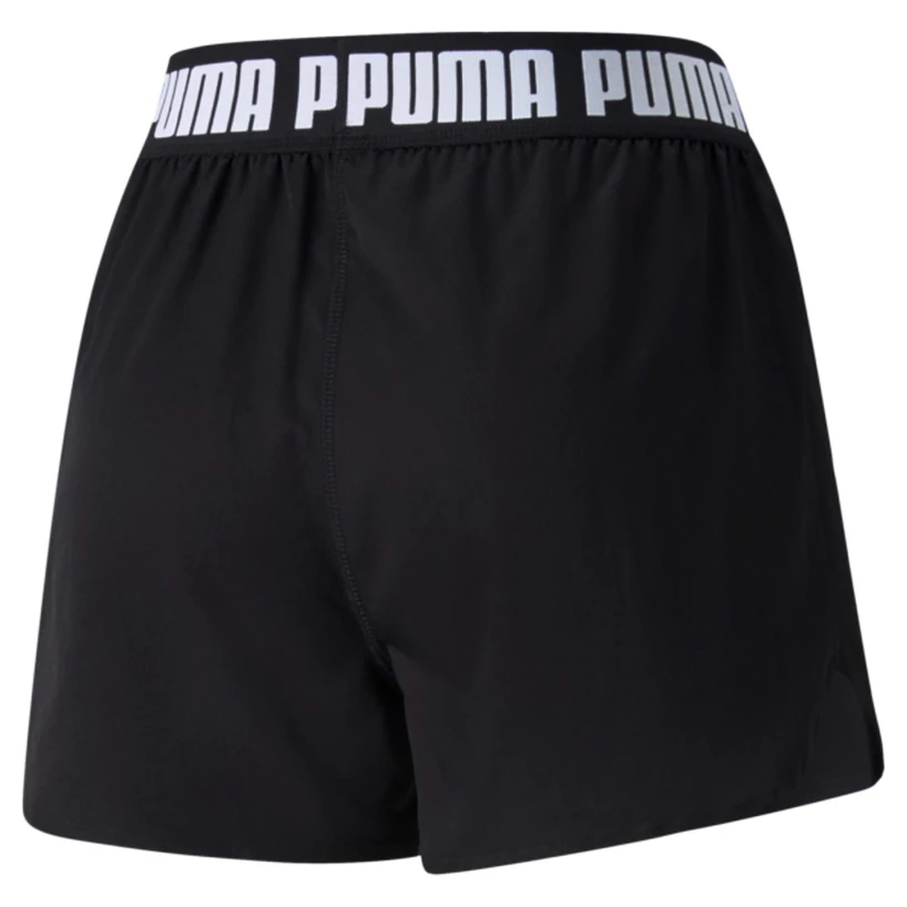Damesshort Puma  Train Strong Woven 3" Short Black XL