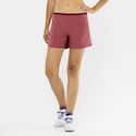 Damesshort Salomon Cross 5" Short Earth Red XL