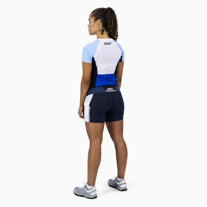 Damesshort Swix  Motion Premium Dark Navy/Lake Blue