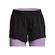 Damesshort Under Armour  Iso-Chill Run 2N1 Short-GRY
