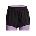 Damesshort Under Armour  Iso-Chill Run 2N1 Short-GRY S/M