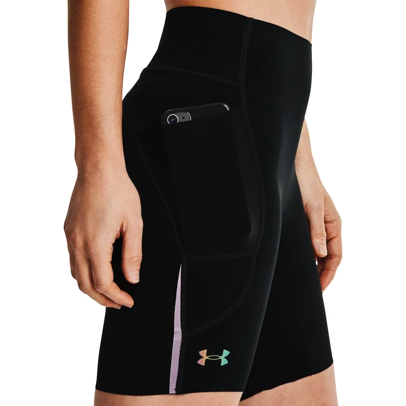 Damesshort Under Armour  Rush Run Pocket Short black S