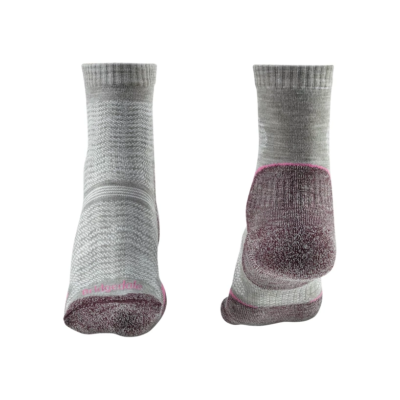 Damessokken Bridgedale  Hike UL Performance Crew Original Aubergine  L