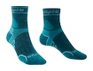 Damessokken Bridgedale  Trail Run Lightweight T2 Merino Sport ¾ Crew Teal