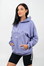 Damessweatshirt Nebbia Oversize sweatshirt met capuchon GYM RAT Paars