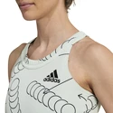 Damestop adidas  Club Graphic Tank Linen Green