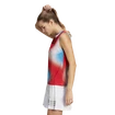 Damestop adidas  Melbourne Printed Match Tank White/Red/Blue
