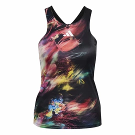 Damestop adidas Melbourne Tennis Y-Tank Top Multicolor/Black