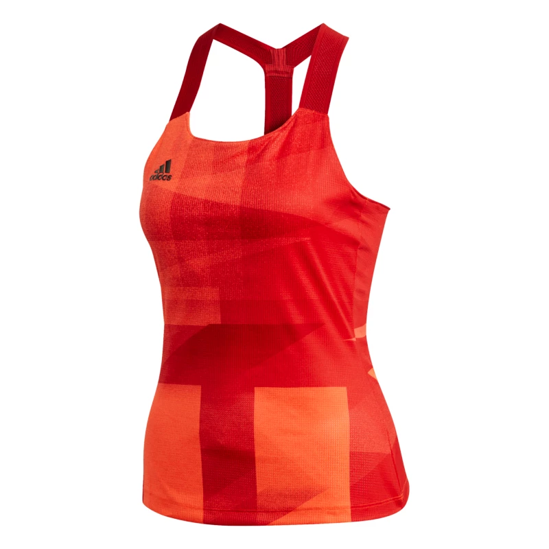 Damestop adidas  Y-Tank Olymp HR Red M