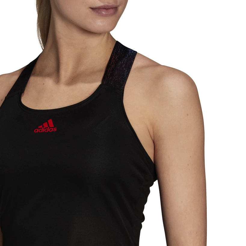 Damestop adidas  Y-Tank Primeblue Black M
