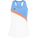 Damestop Babolat  Play Tank Top Women White/Blue S