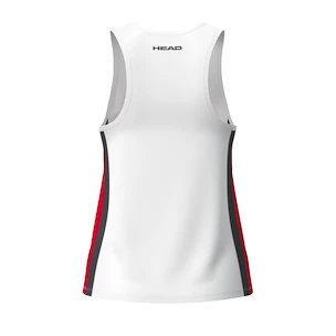 Damestop Head  CLUB 25 TECH Tank Top Women Red/White