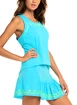 Damestop Lucky in Love  Stitch Around Tank Sky