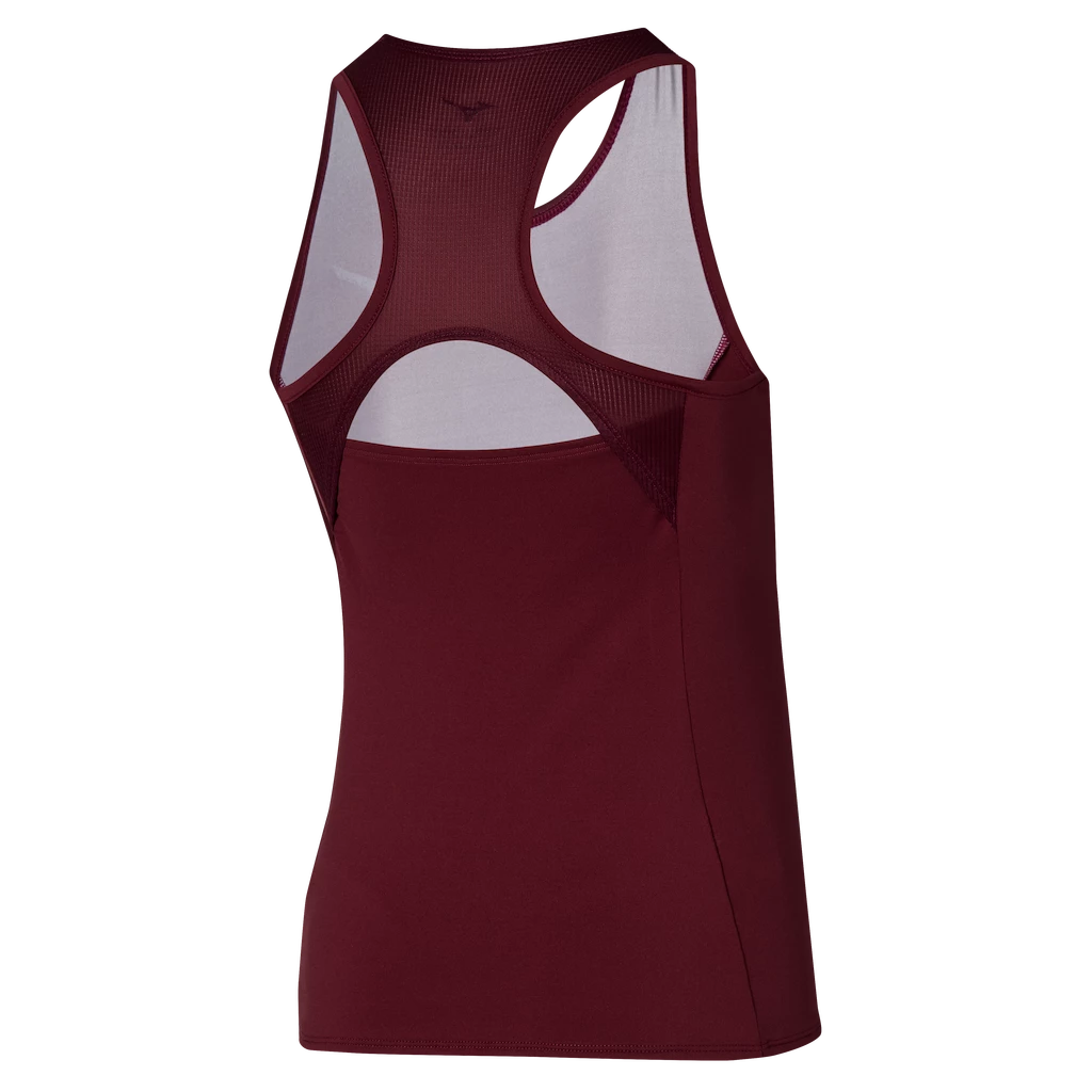 Damestop Mizuno  Printed Tank Cabernet