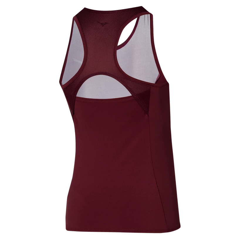 Damestop Mizuno  Printed Tank Cabernet