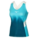 Damestop Mizuno  Printed Tank Scuba Blue/Blue Coral