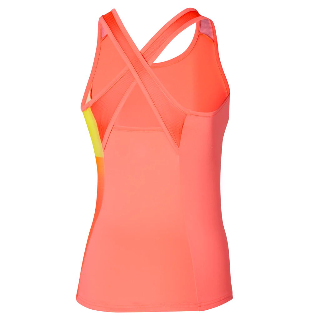 Damestop Mizuno  Release Printed Tank Candy Coral