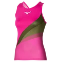 Damestop Mizuno Release Printed Tank Pink Glo