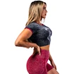 Damestop Nebbia NEBBIA x OLYMPIA Washed Crop Top GOLDEN AGE 782 black