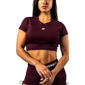 Damestop Nebbia STRONG BEAUTY Open-back Cropped Top 430 dark red