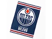 Deken Official Merchandise  NHL Edmonton Oilers Essential 150x200 cm