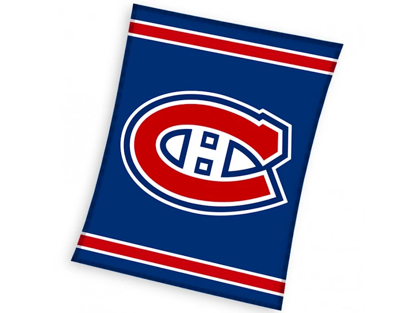 Deken Official Merchandise  NHL Montreal Canadiens Essential 150x200 cm