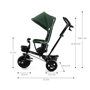 Driewieler Kinderkraft Aveo Mystic Green