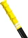 Einddop voor ijshockeystick RocketGrip  Hole Color Grip Yellow/White