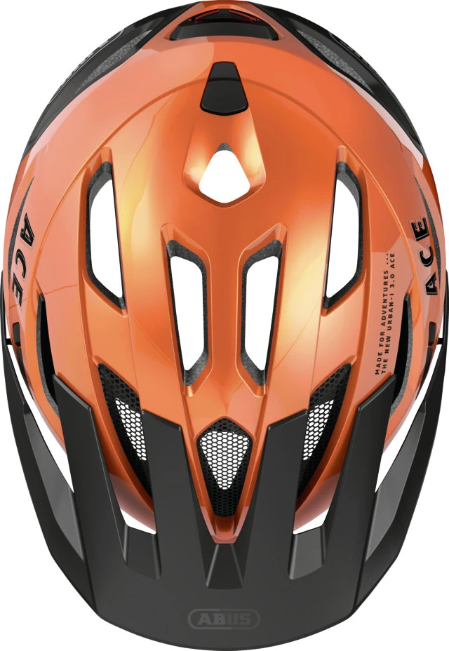 Fietshelm Abus Urban-I 3.0 Ace Goldfish Orange