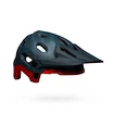 Fietshelm Bell  Super DH Spherical Mat Blue/Crimson