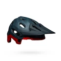 Fietshelm Bell  Super DH Spherical Mat Blue/Crimson