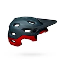 Fietshelm Bell  Super DH Spherical Mat Blue/Crimson