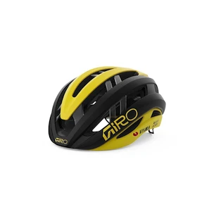 Fietshelm Giro Aries  Spherical Mat Black/Yellow Visma S