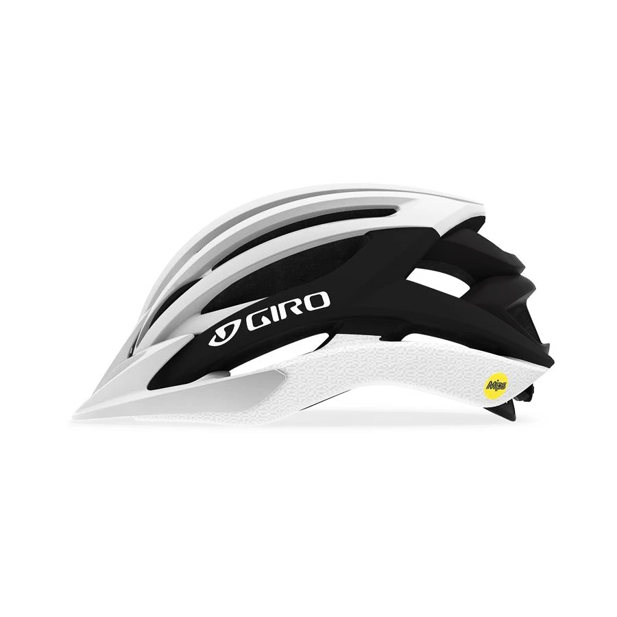 Fietshelm Giro Artex  MIPS Mat White/Black S