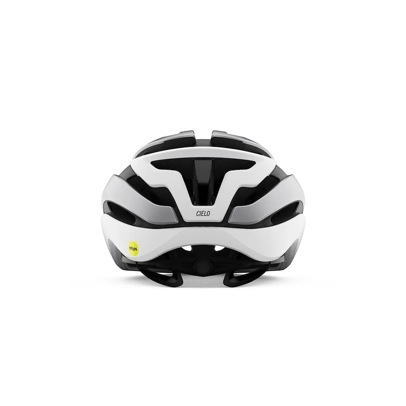 Fietshelm Giro Cielo  MIPS II Mat White/Silver Fade